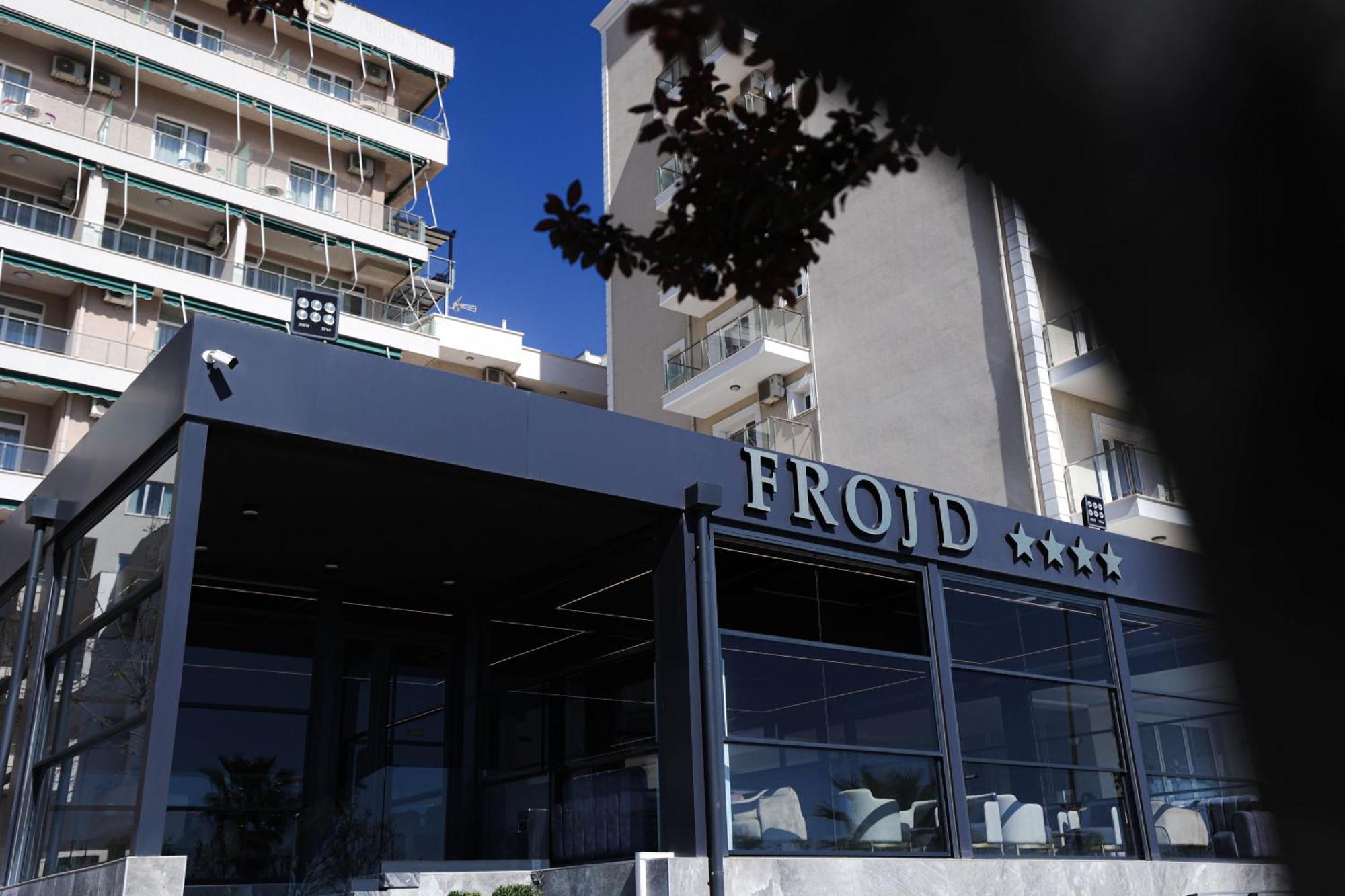 Hotel Frojd - Beach Front Resort Shëngjin Exteriér fotografie