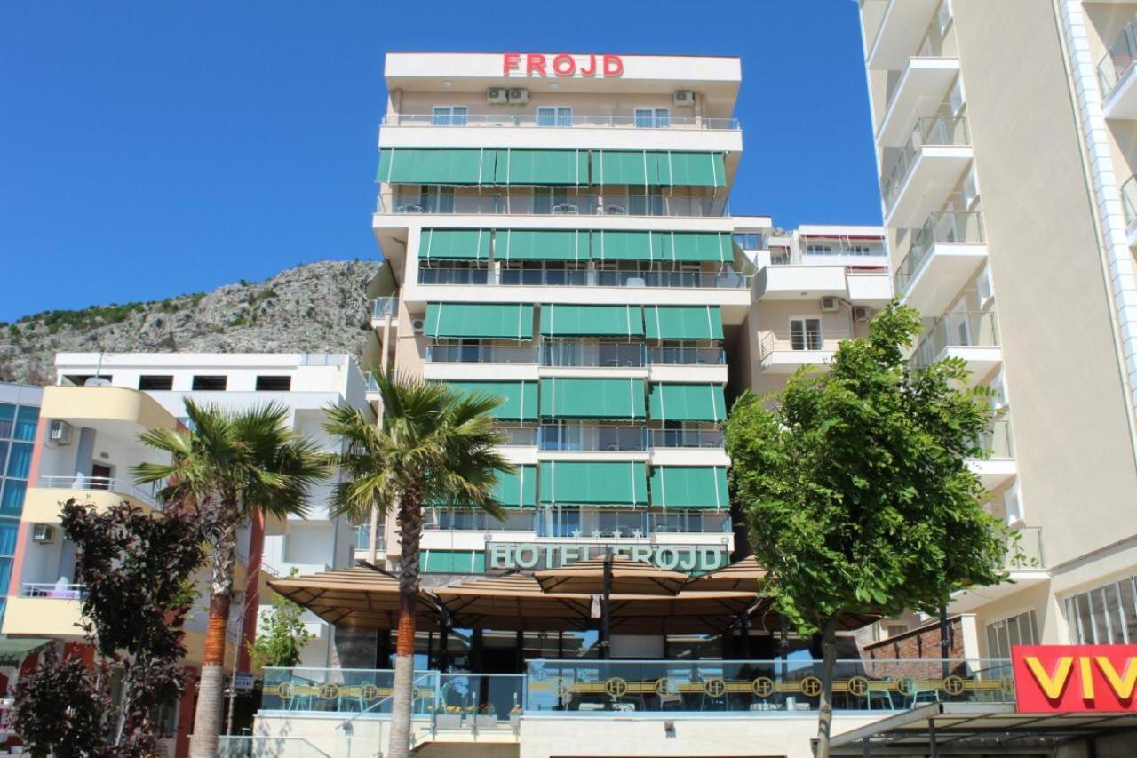 Hotel Frojd - Beach Front Resort Shëngjin Exteriér fotografie
